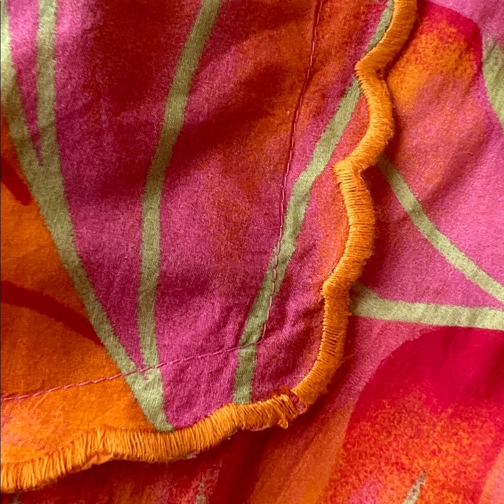 Anthropologie Farm Rio Bright Forest Midi Dress Size Medium - Picture 5 of 7